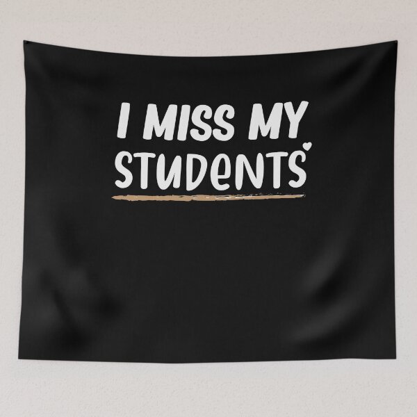 Item preview, Quarantine Teacher T-shirt, I Miss My Students SHIRTS, Dedicated Teacher Even from a Distance, Funny emotional School shirt  designed and sold by Noussairox.