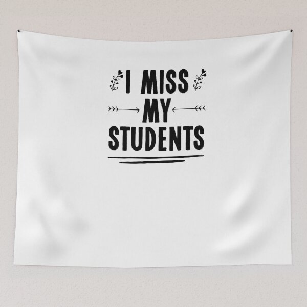 Item preview, Quarantine Teacher T-shirt, I Miss My Students SHIRTS, Dedicated Teacher Even from a Distance, Funny emotional School shirt  designed and sold by Noussairox.