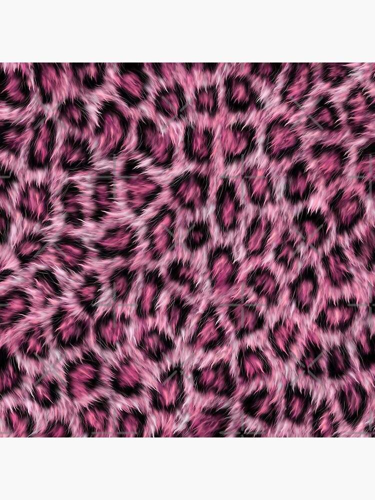 Pink Leopard Print  Photographic Print for Sale by