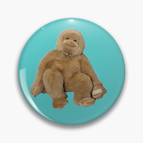 Item preview, Chimpancé peluche descansando con los ojos abiertos designed and sold by magarigaveras.