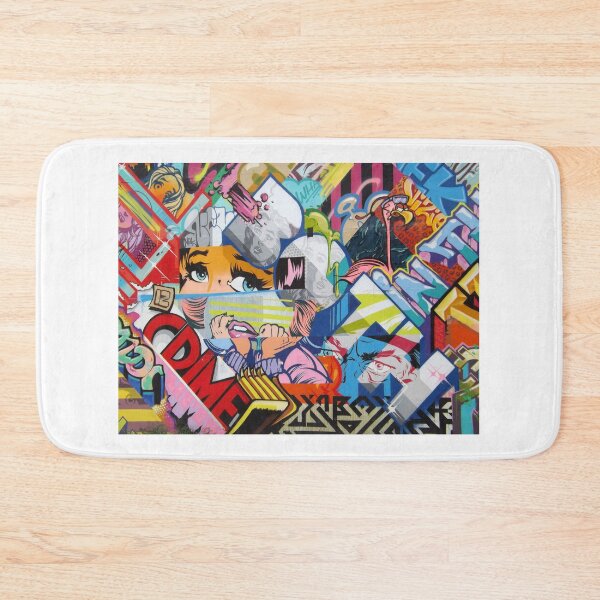 Item preview, Colorful Mural, Houston Street, New York City designed and sold by lenspiro.