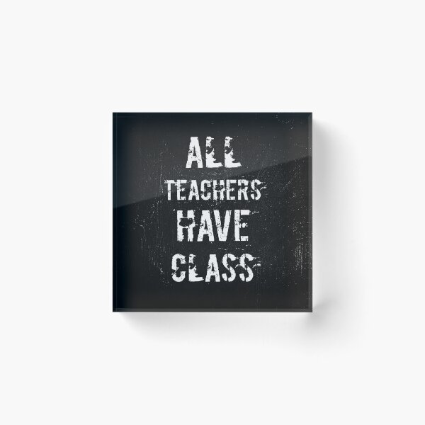 Item preview, ALL TEACHER HAVE CLASS School Education Project designed and sold by CreativeTigers.