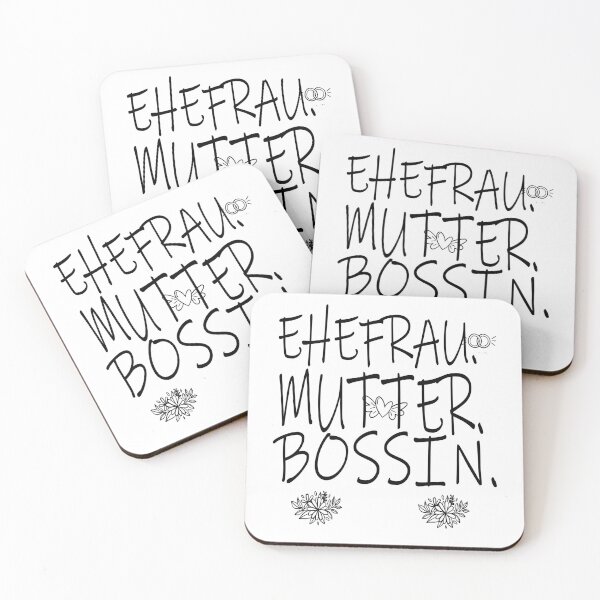 Item preview,  EHEFRAU MUTTER BOSSIN muttetag 2020 muttertagsgeschenk designed and sold by alaechamlal.