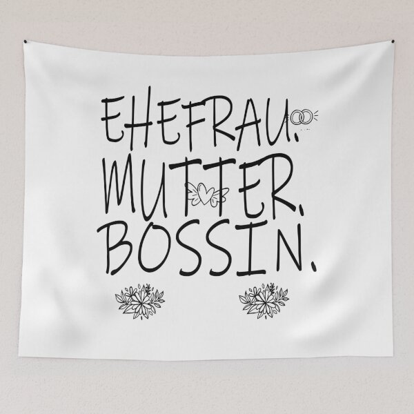 Item preview,  EHEFRAU MUTTER BOSSIN muttetag 2020 muttertagsgeschenk designed and sold by alaechamlal.
