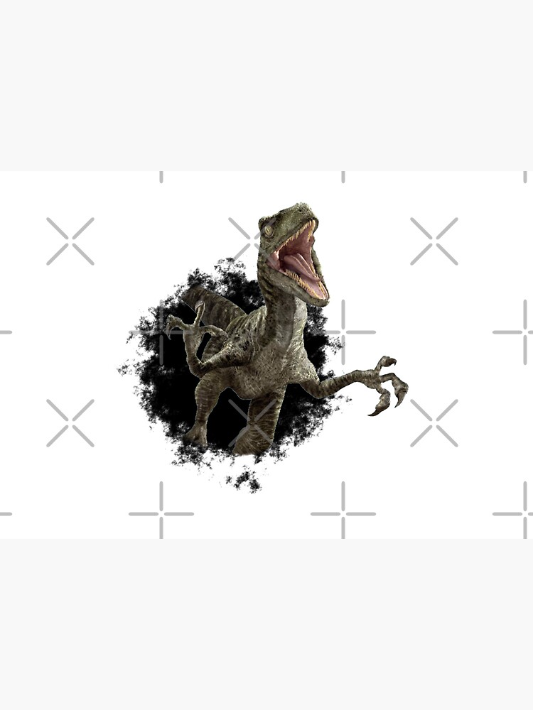 Raptor Dinosaur Velociraptor Hole by ColorFlowArt