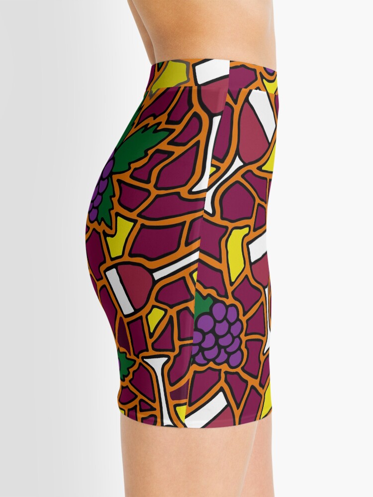 Alternate view of Wine Time || Happy Hour || Mosaic Mini Skirt