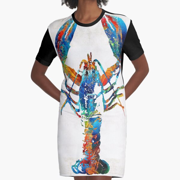 Item preview, Colorful Lobster Art by Sharon Cummings designed and sold by Sharon Cummings Art.