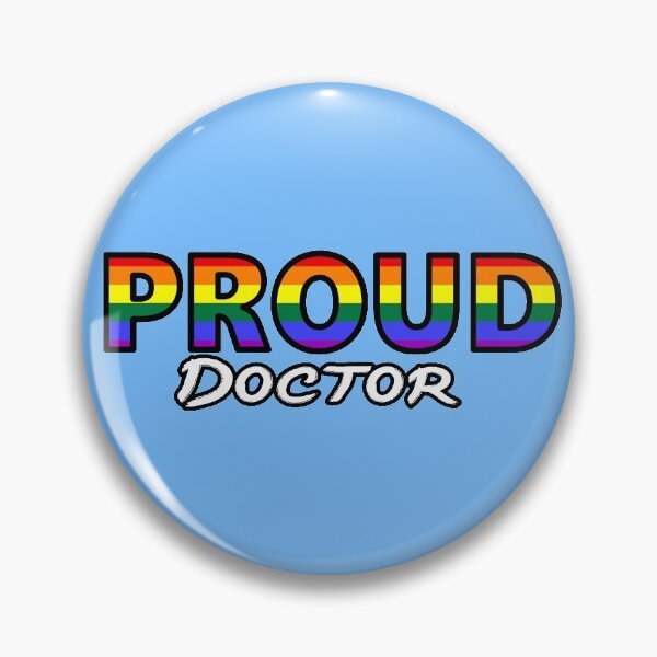 Item preview, PROUD Doctor (new version)  designed and sold by SimplyPride.
