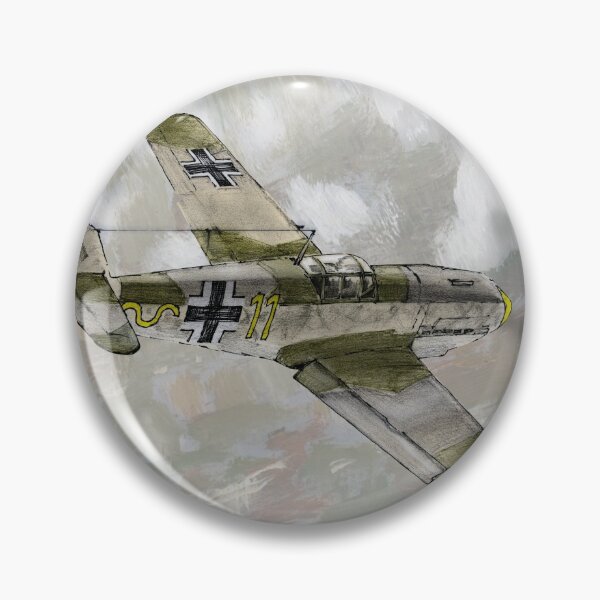 Item preview, Bf-109E Messerschmitt airplane poster by Dennis Weber of ShreddyStudio designed and sold by Dennis Weber.