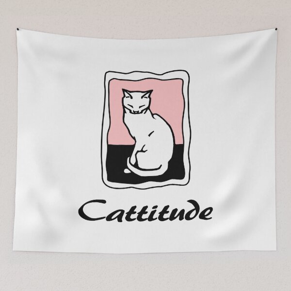 Item preview, Cattitude designed and sold by laugh-out-loud.