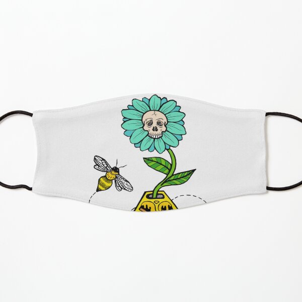 Honeycomb Coffin - colored version Kids Mask