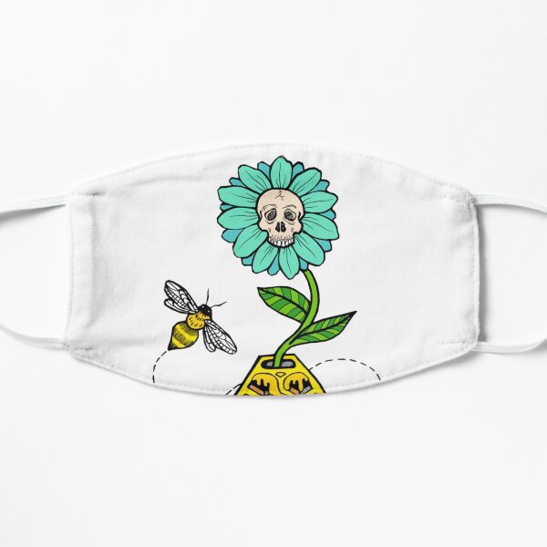 Honeycomb Coffin - colored version Small Mask
