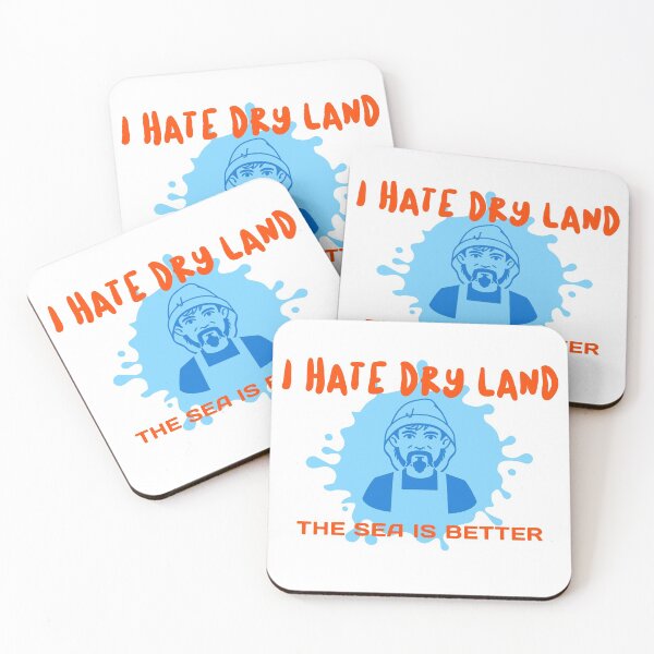Item preview, I Hate Dry Land The Sea is Better designed and sold by papayaride.