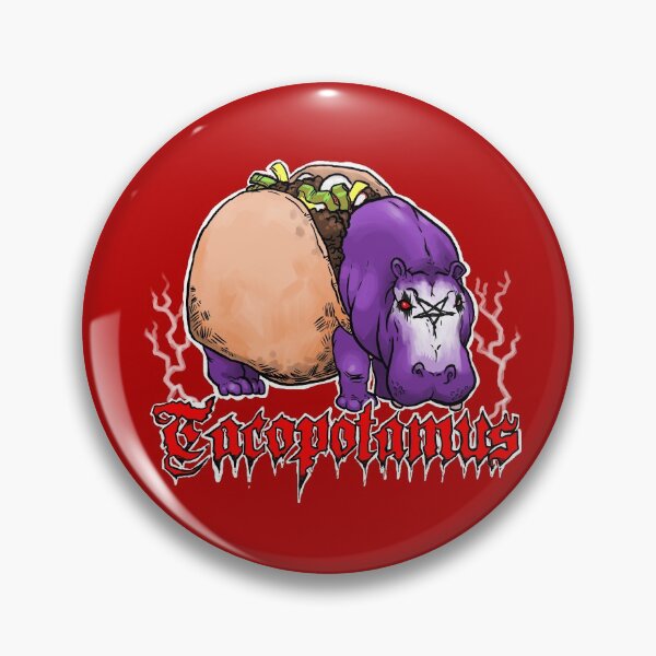 Item preview, Taco Hippo! designed and sold by stygiansatyr.