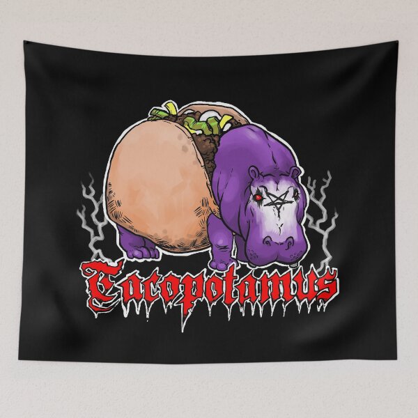 Item preview, Taco Hippo! designed and sold by stygiansatyr.