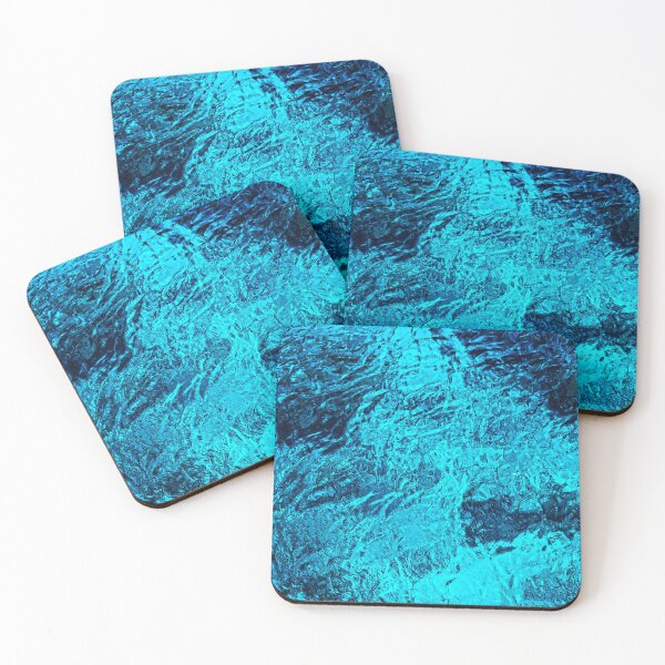 Item preview, Crystal clear tropical water rippling blue and white in the salty Caribbean Sea designed and sold by SeaStories88.