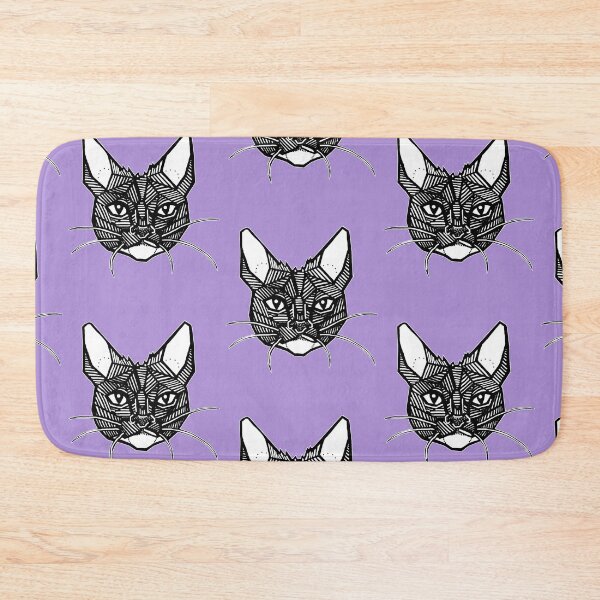 Item preview, Geometric Cat Tattoo designed and sold by LeftHandedLenya.