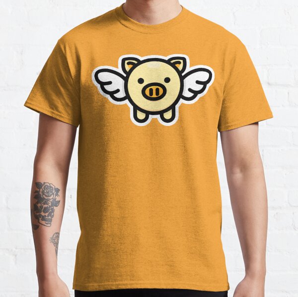 When Pigs Fly: Yellow Classic T-Shirt