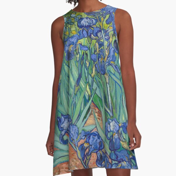 Item preview, Vincent Van Gogh "Irises" 1889 designed and sold by Alexandra Dahl.