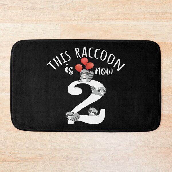 Item preview, This Raccoon Is Now 2 Years Old 2nd Birthday Racoon Party product designed and sold by Grabitees.