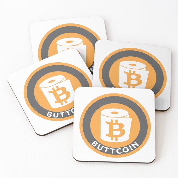 Item preview, Buttcoin Quarantine Toilet Paper Panic Buying Hoarding Joke designed and sold by MerchStudy.
