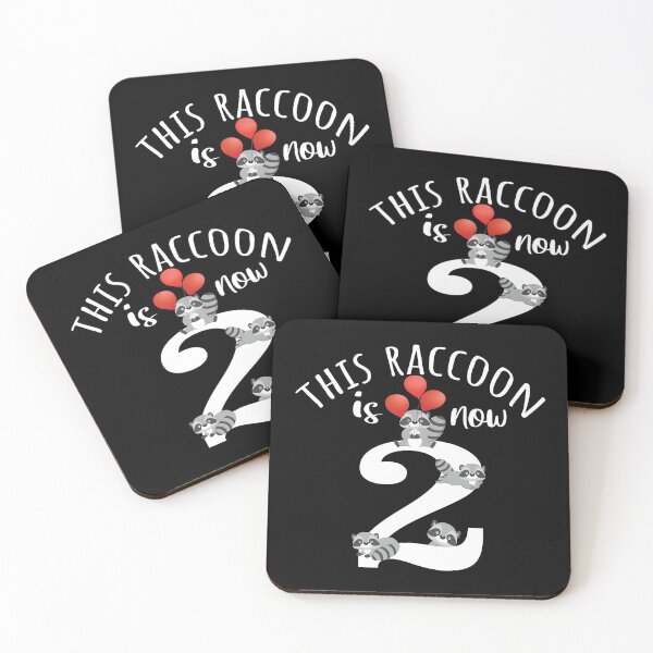 Item preview, This Raccoon Is Now 2 Years Old 2nd Birthday Racoon Party product designed and sold by Grabitees.