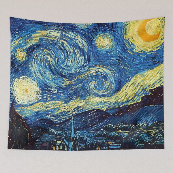 Item preview, Vincent Van Gogh "Starry night" designed and sold by Alexandra Dahl.