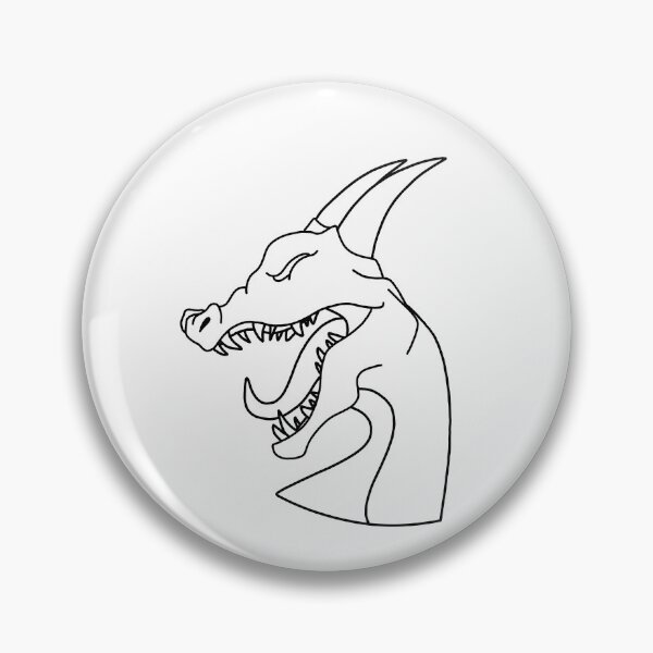 Artikelvorschau, Schwarzweiss-Drache entworfen und verkauft von SimplyKay.