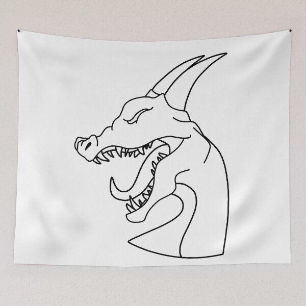 Item preview, Black and White Dragon designed and sold by SimplyKay.