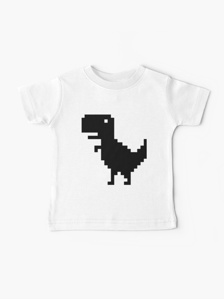 You Are Offline T-Rex [Dino Run] Pixel Art Dinosaur Game Pullover Hoodie