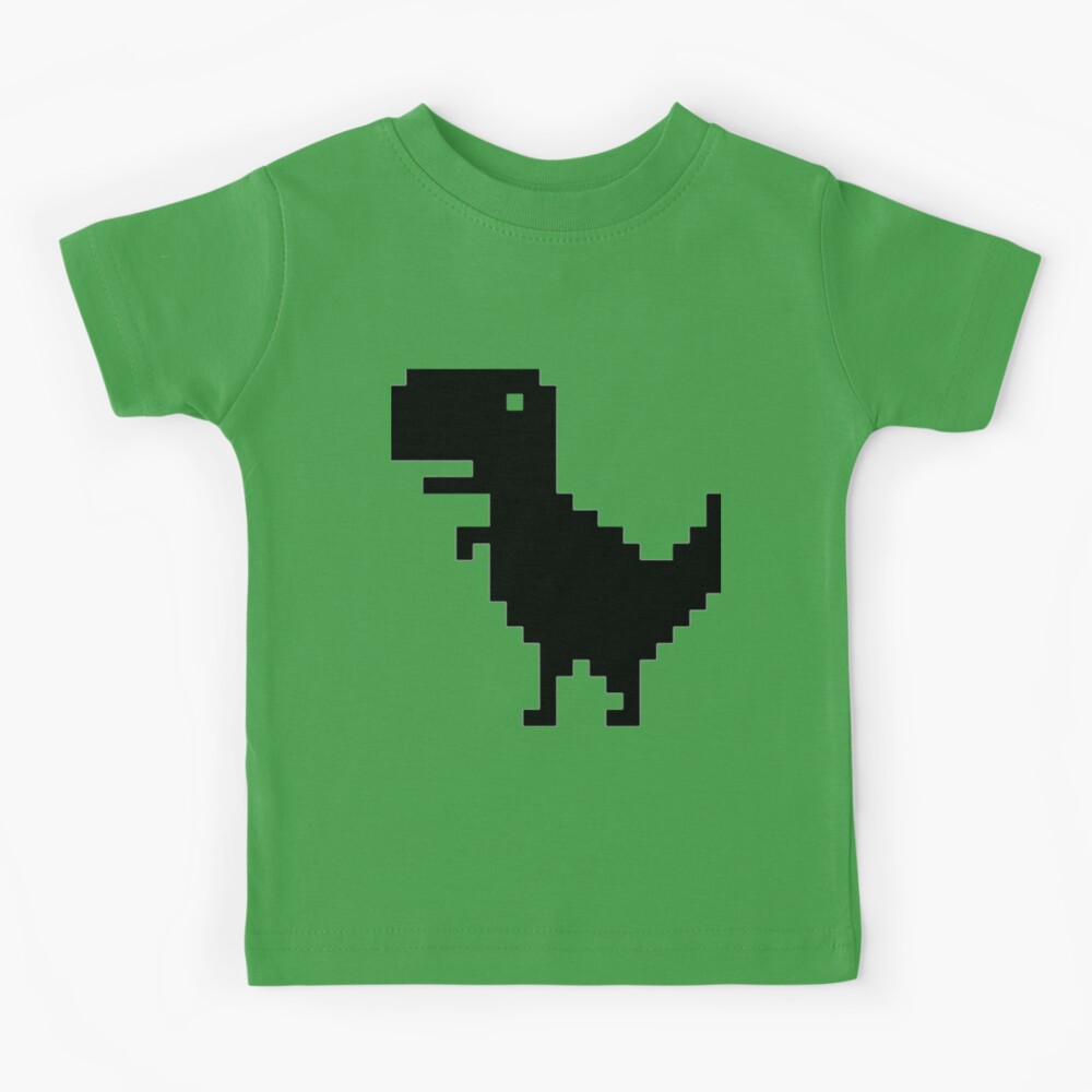 Dinosaur Game no internet ,T-Rex Game Unisex recycled t-shirt