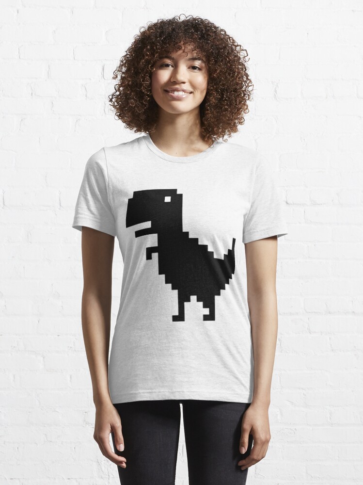 Offline Chrome T-Rex Game Kids T-Shirt for Sale by NikkiMouse82