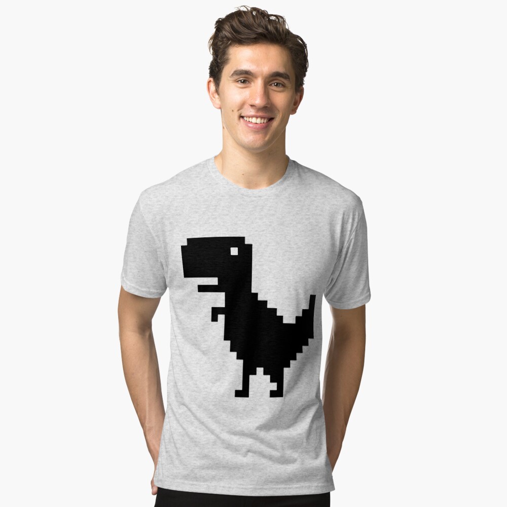 Chrome Dino Camp Shirt