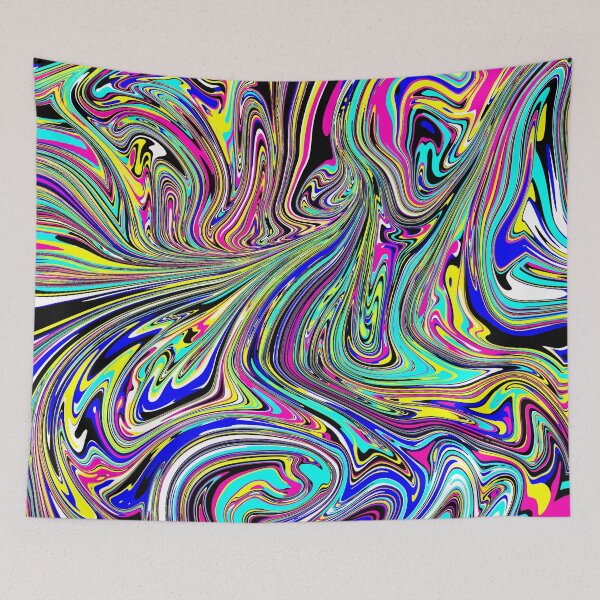 Item preview, Galaxy Swirl - Colorful Abstract designed and sold by Meliafroggy.
