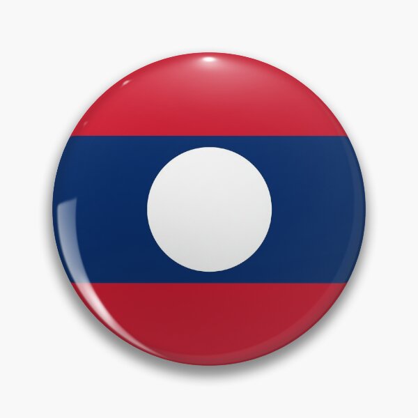Item preview, Laos flag designed and sold by flagshop.