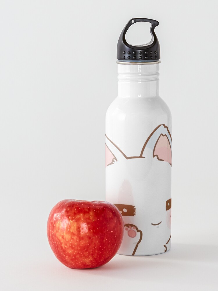 Alternate view of anime manga cat masks | mask anime and manga Water Bottle