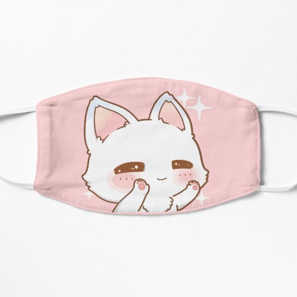 anime manga cat masks | mask anime and manga Flat Mask