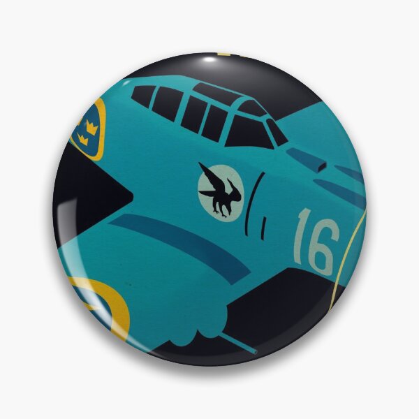 Item preview, Swedish J9 EP-106 Seversky Republic P-35 Airplane by Dennis Weber of ShreddyStudio designed and sold by Dennis Weber.