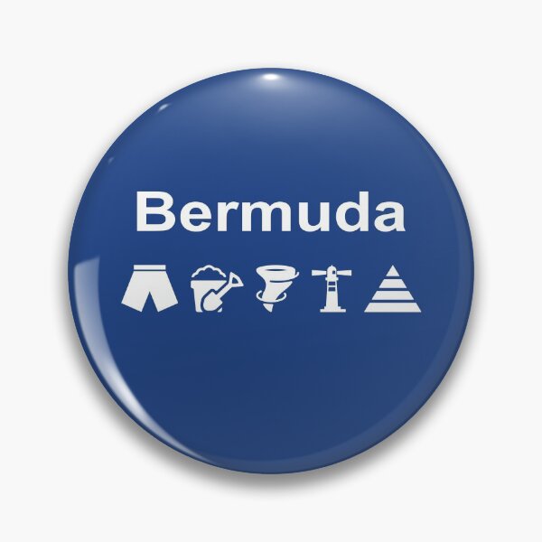 Item preview, Bermuda Icons Dark Monotone designed and sold by TinyStarAmerica.