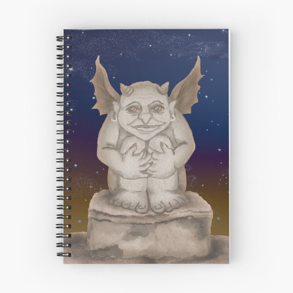 Item preview, Happy Little Gargoyle Guy designed and sold by Full Frog Moon.