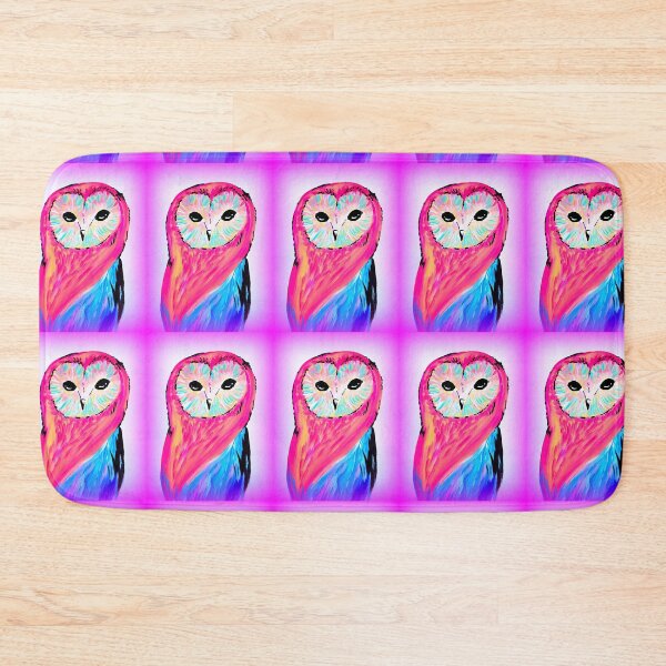 Item preview, PInk Owl for Baby Room, Swaddled Owl, Cute Owl, Cute pink prints designed and sold by CatherineJacobs.
