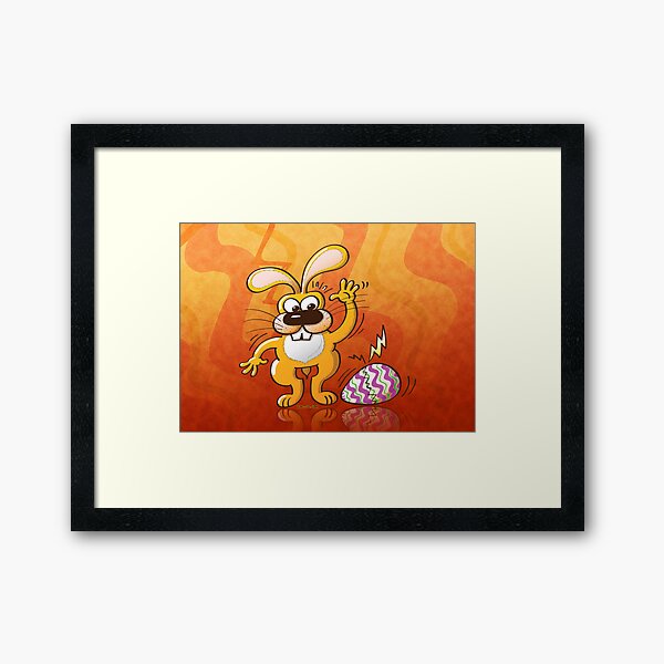 Easter Cracking Egg Framed Art Print