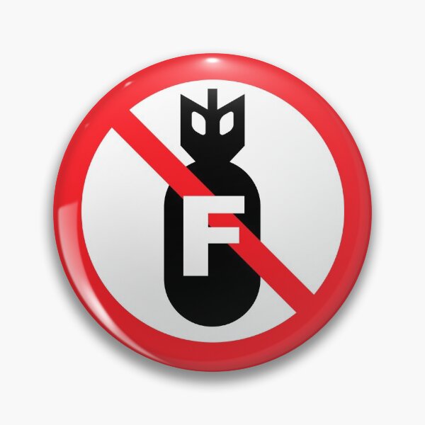 Item preview, F-Bombs Prohibited Sign, Anywhere Anytime by Dennis Weber of ShreddyStudio designed and sold by Dennis Weber.