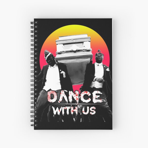 Dancing Meme Spiral Notebooks Redbubble - dancing cockroach roblox