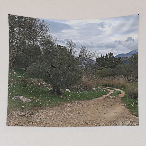 Item preview, Country Lane Woods Landscape designed and sold by Anna Lemos.