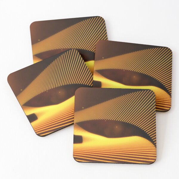 Item preview, Abstract Moving Orange Line Pathway Crossing Waving Back and Forth designed and sold by IncrediVFX.