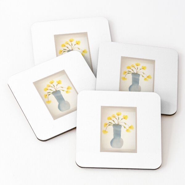 Item preview, Yellow flower escapes  designed and sold by Tonyasartprints.