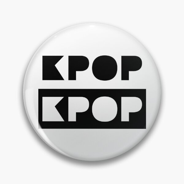 Item preview, Kpop Black and White Typography Collection designed and sold by BetweenTwoPages.