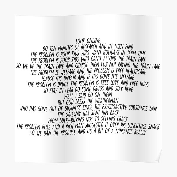 declan mckenna- listen to your friends Poster