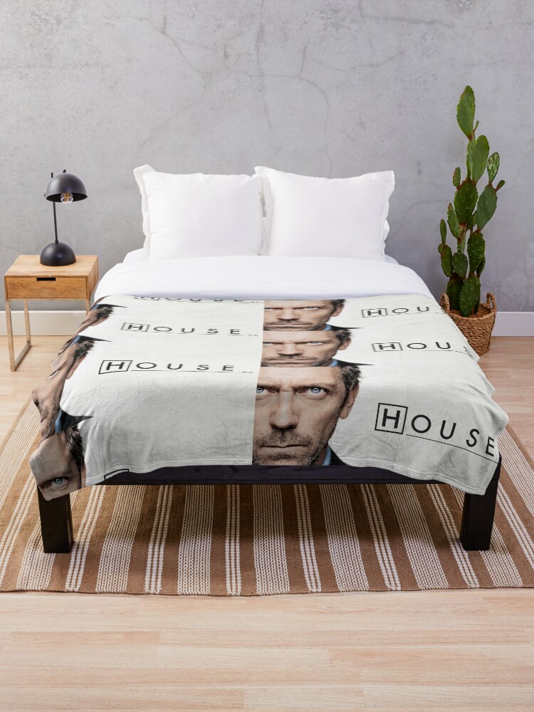 House Md Houseisms Fleece Throw Blanket 36x58 